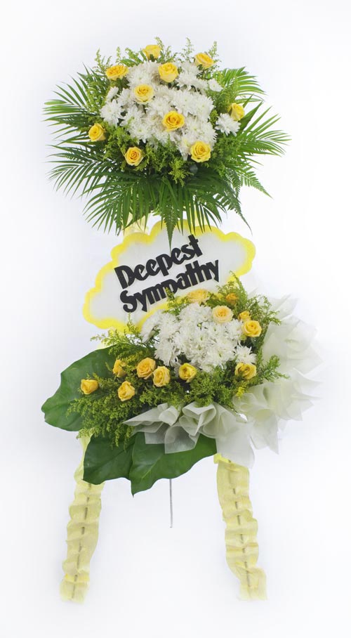 Condolence Flowers: Deepest Sympathy