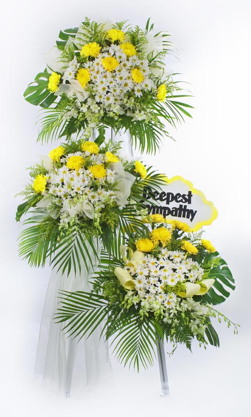 Condolence Flowers: Bless