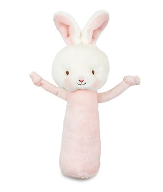 Friendly Chime Pink Bunny