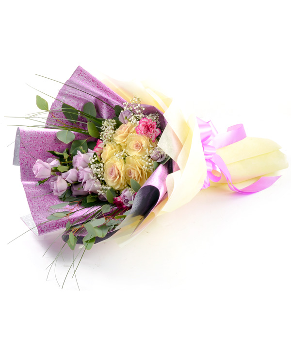 Flower Bouquet: Long Bouquet-Sweet Enchantment