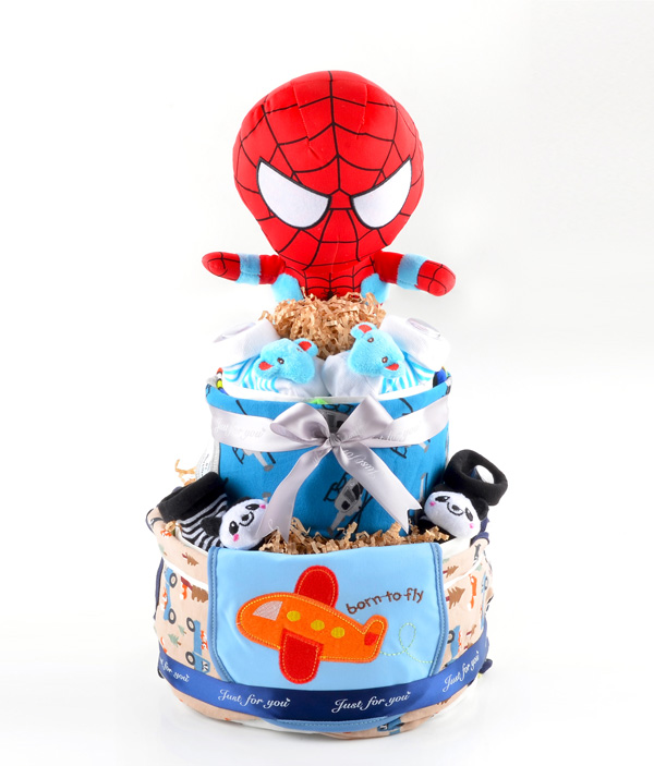 Diaper Cake - Spiderman