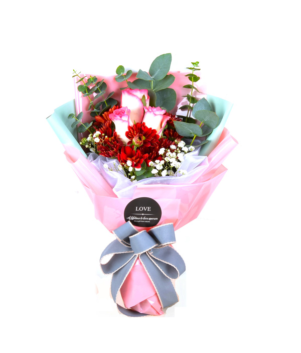Flower Bouquet: Wrapped in Love