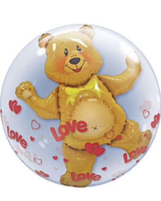 Balloon - Hearts and Bear Love