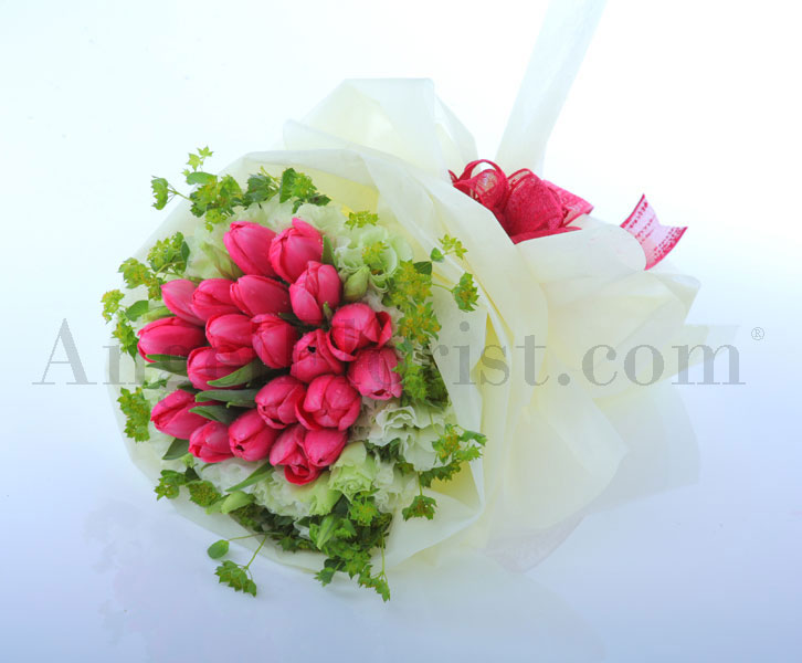 Flower Hand Bouquet: Passion Blooms