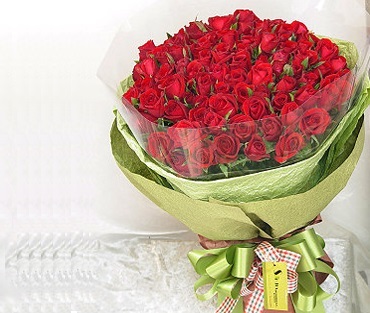 99 Roses Bouquet: Deepest Affection