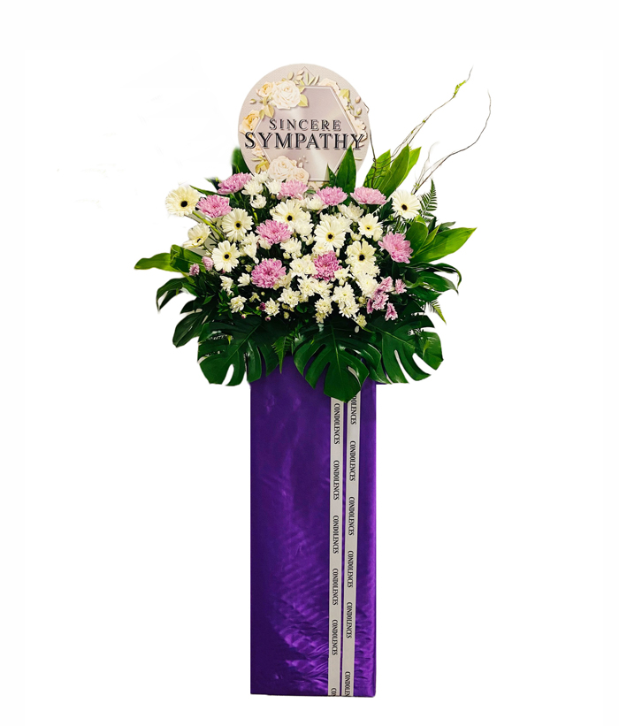 Condolence Flower Stand:Sending Healing