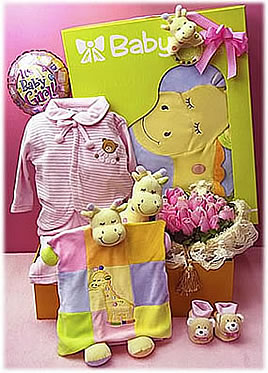 Giraffe Baby Set