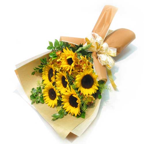 Happy Birthday Flowers: Sunshine