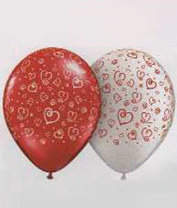 Balloon- Hearty Kisses