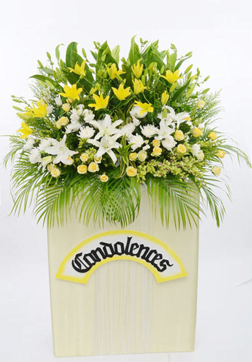 Condolence Flowers: Deepest Condolences