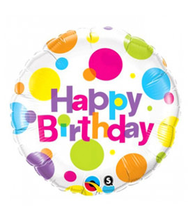 Balloon - Birthday Pokadots