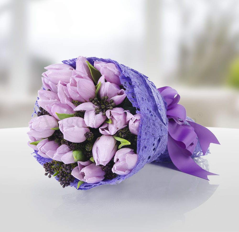 Flower Hand Bouquet: Permanence of Love
