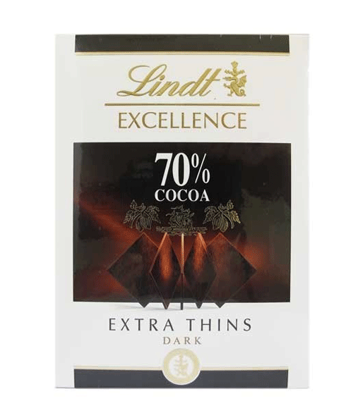 Lindt Excellence Thins Dark Chocolate