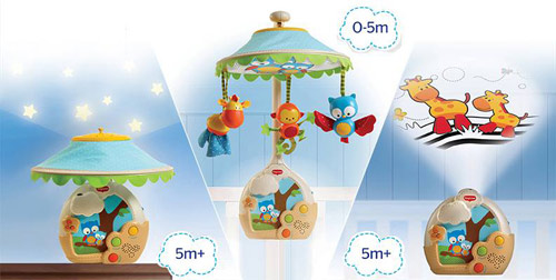 Tiny Love Mobile Magical Night Mobile +Flower