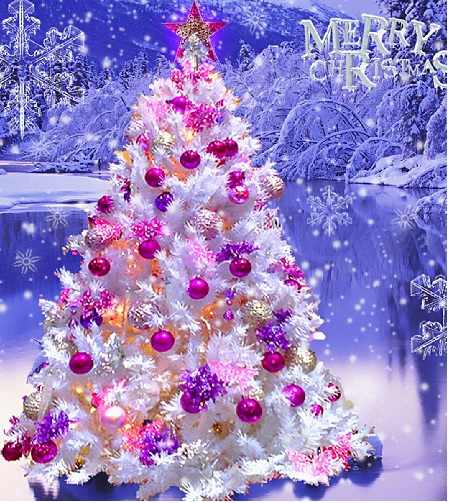 White Christmas Tree Decoration