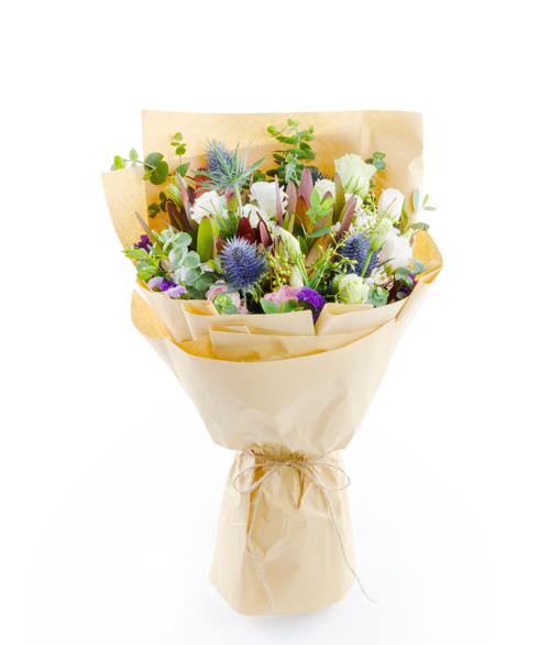 Flower Hand Bouquet: Simply Delightful