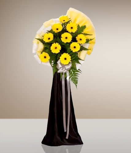Condolence Flowers: Forever Remembered