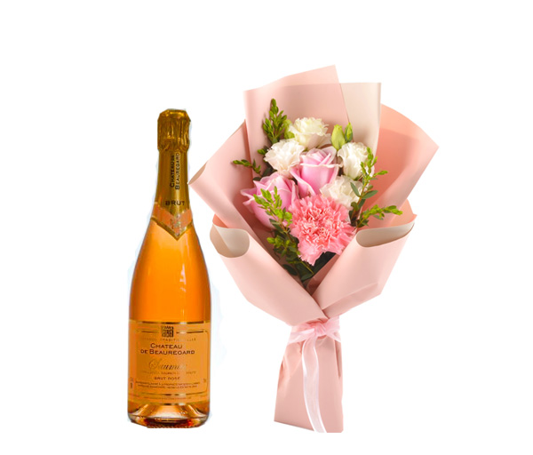 Cheers (Flower+Sparkling Wine)