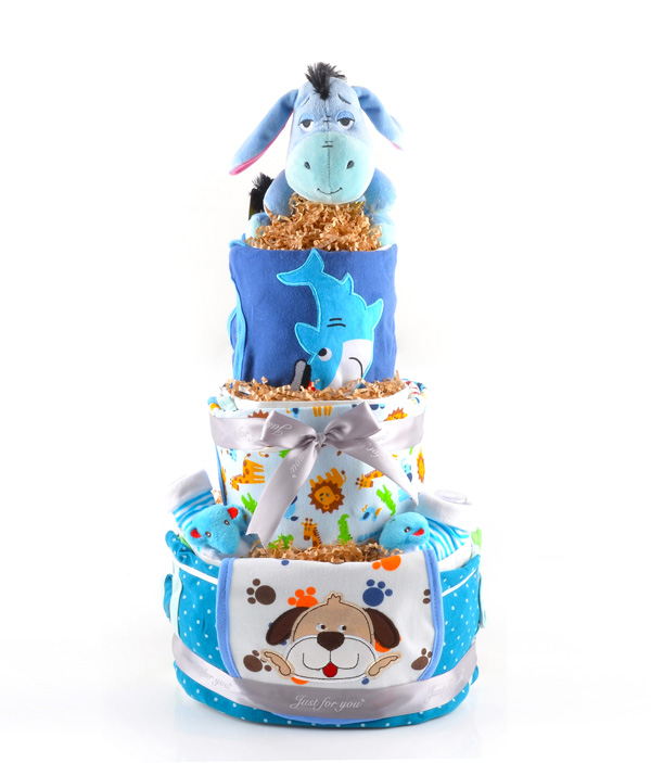 3 Tier Diaper Cake - Little Eeyore