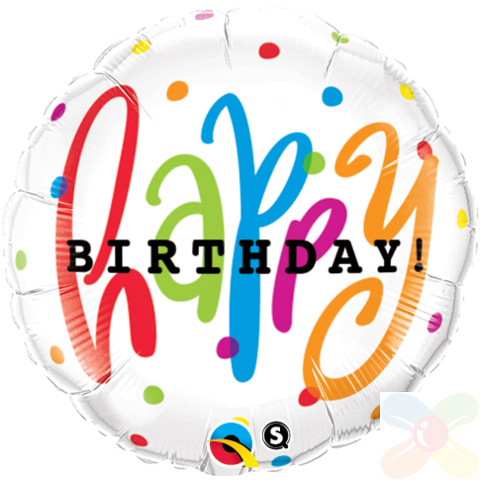 Happy Birthday - Colours