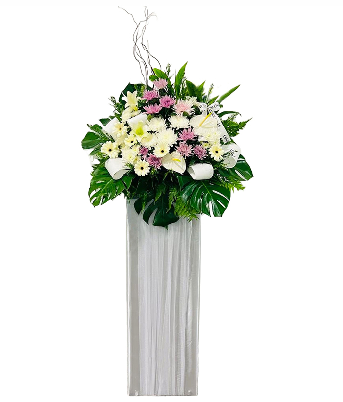 Condolence Wreath: Forever Cherished