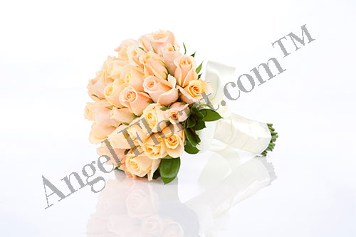 Bridal Bouquet- Champagne Roses