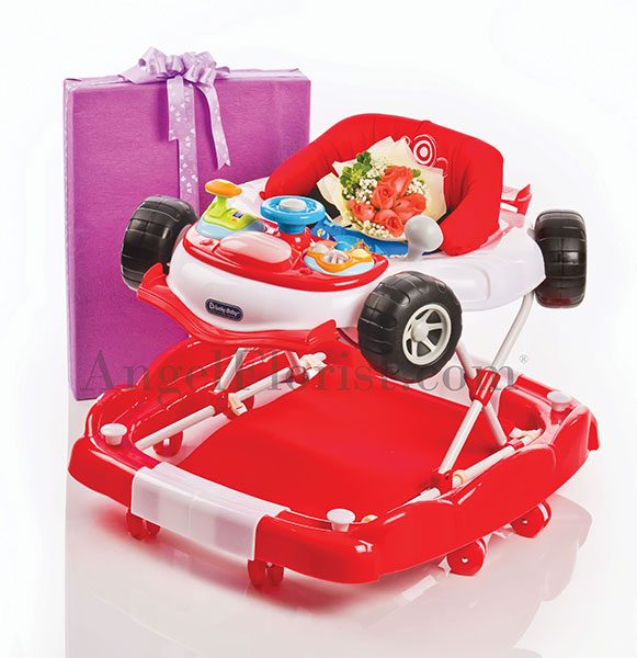 'Sports Car' Baby Stroller