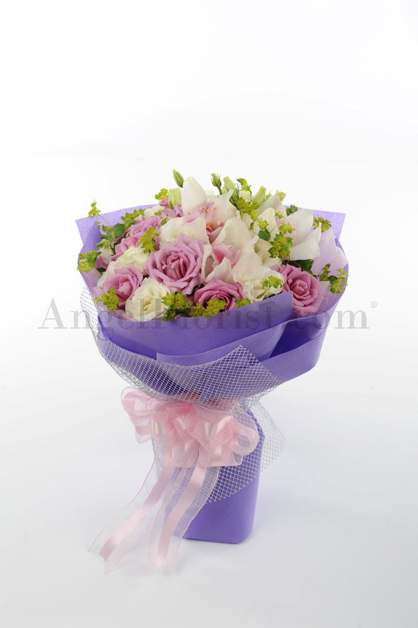 Flower Hand Bouquet: Beauty Within