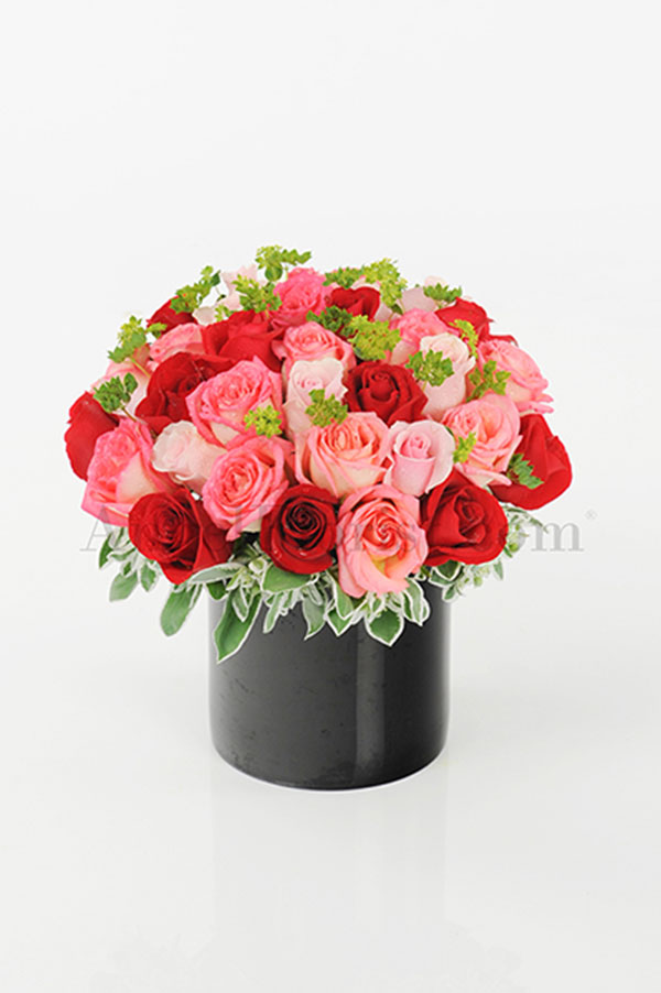Happy Birthday Flowers: Rosy Romance