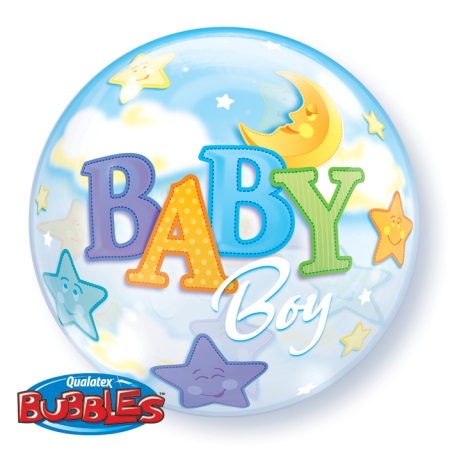 Balloon - Baby Boy Moon & Starts