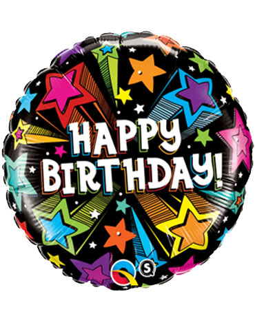 Balloon- Birthday Colours