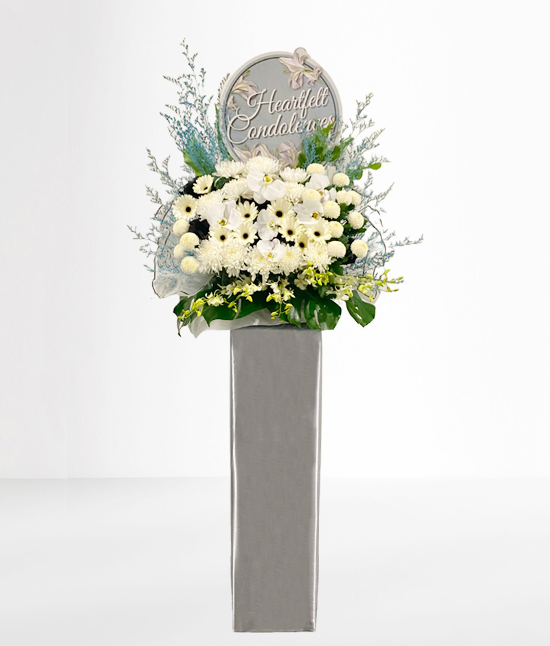 Wreath: Deepest Condolences
