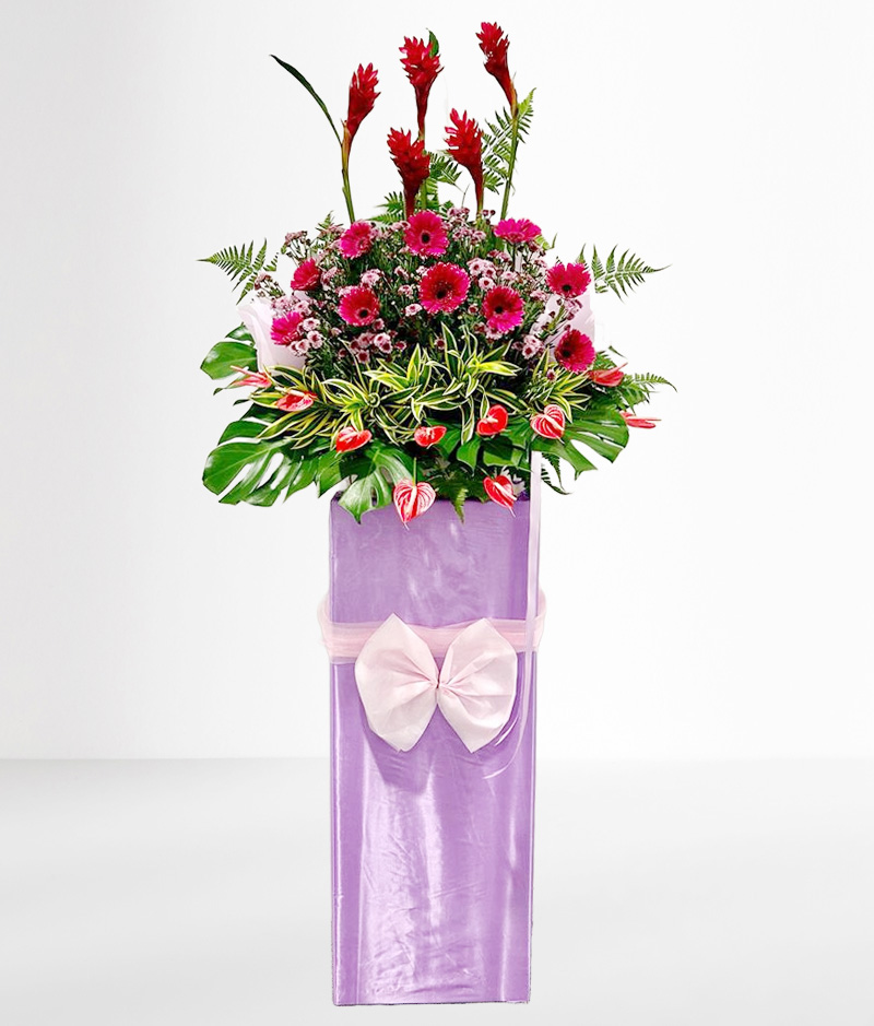 Opening Stand: Purple Blossom