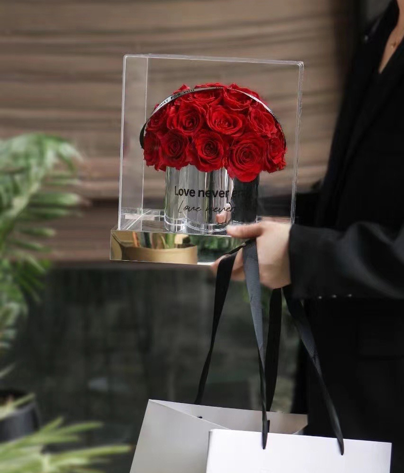 Preserved Flower-Red Roses