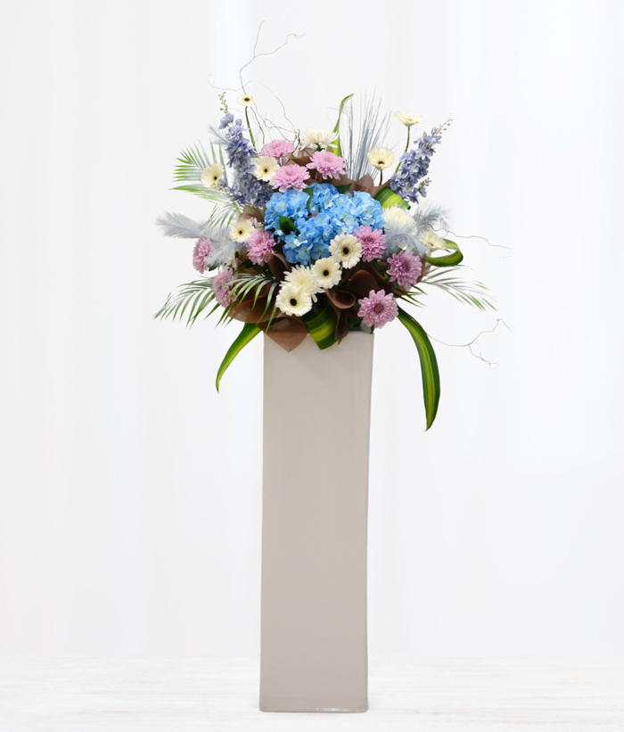 Peaceful Petals-Box Arrangement