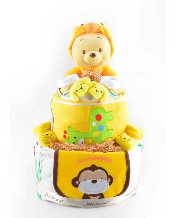 Diaper Cake - Baby Pooh