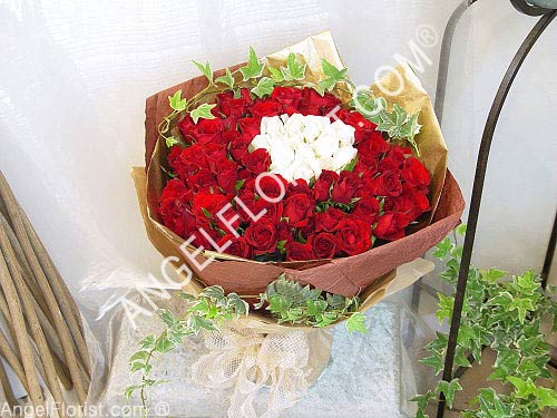 99 Roses Bouquet:  Sensation