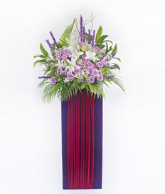 Opening Flowers Stand: Celebrating