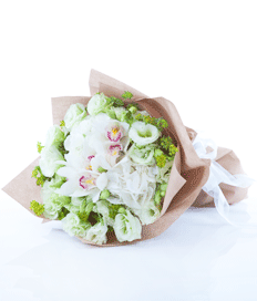 Flower Hand Bouquet: Fresh Scent